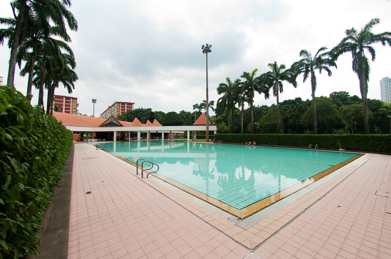 Archive unlined pool at the former Ang Mo Kio complex