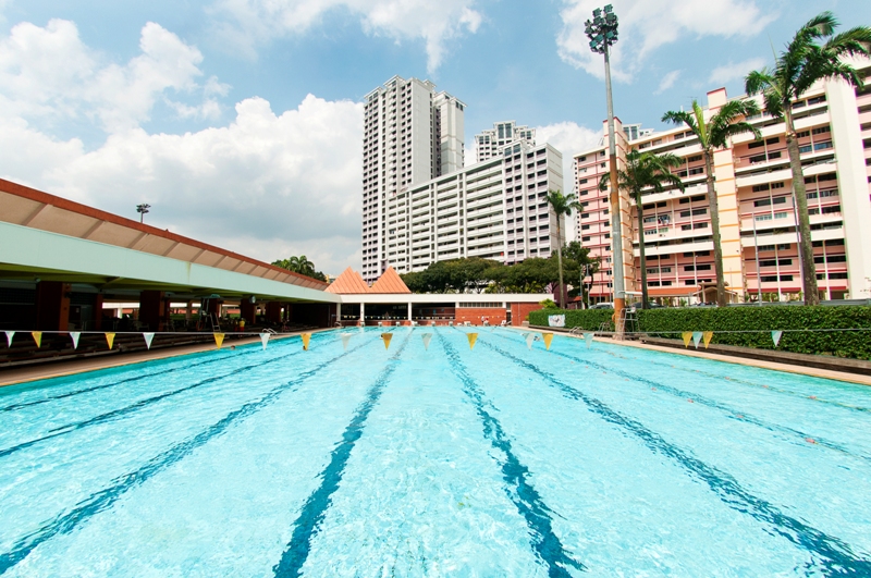 Archive lap pool at the former Ang Mo Kio complex