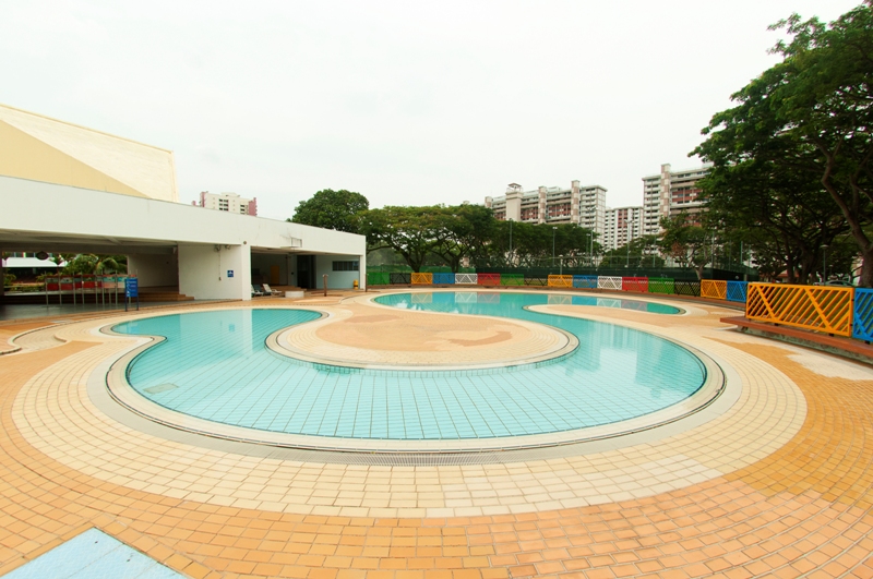 Archive curved pool at the former Bedok complex